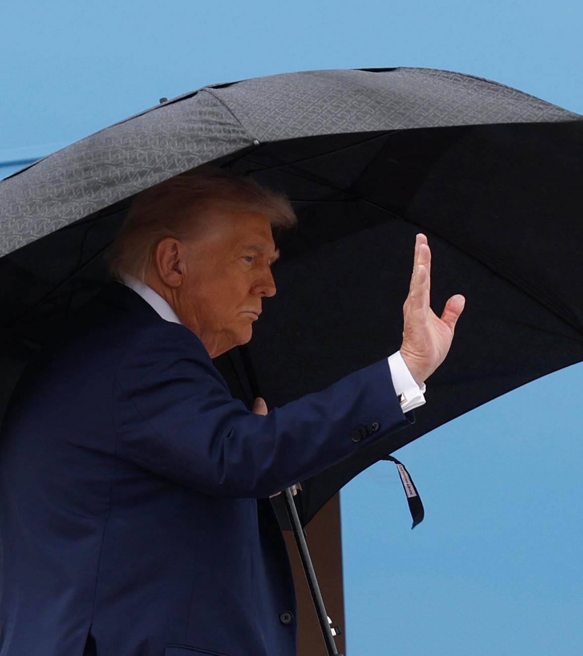Trump auf dem Weg nach Nahost