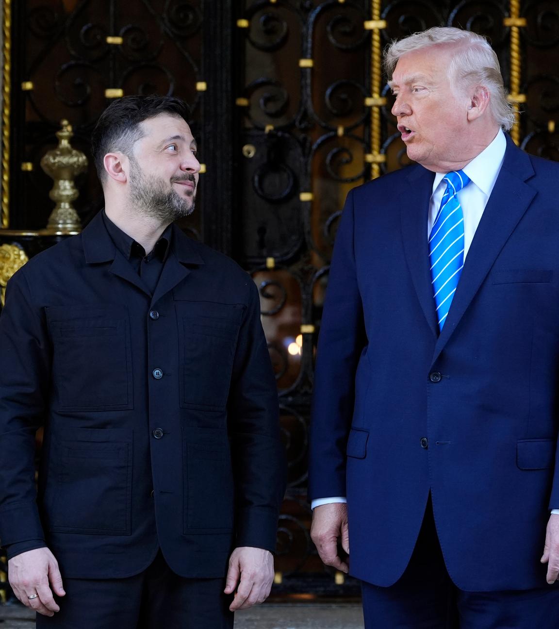 US-Präsident Trump empfängt Präsident Selenskyj in Florida