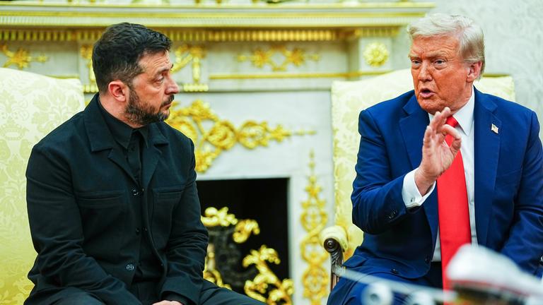 Ukraine-Gipfel in Washington: Trump trifft Selenskyj im Oval Office