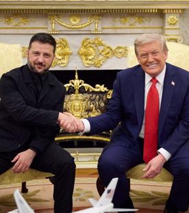 Trump und Selenskyj im Weißen Haus.