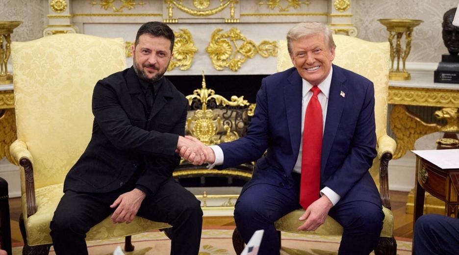 Trump und Selenskyj im Weißen Haus.