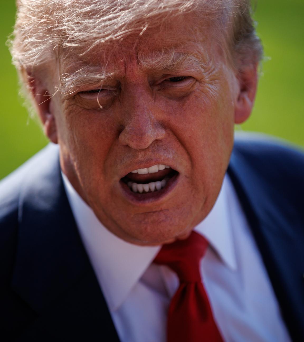 Trump vor seiner Reise nach Schottland