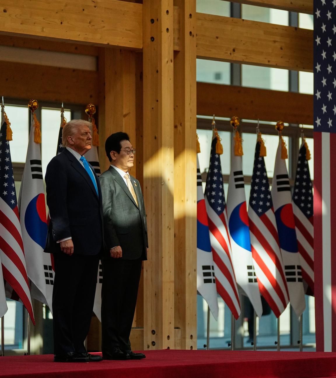 Trump in Südkorea