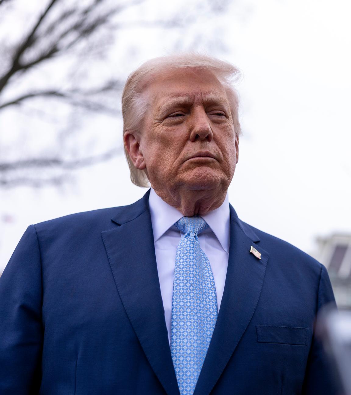 Donald Trump verlässt das Weisse Haus Richtung Mar-a-Lago