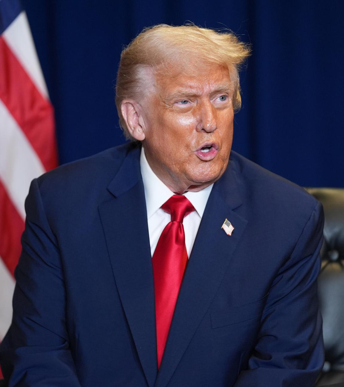 Donald Trump am 23.09.2025 in New York
