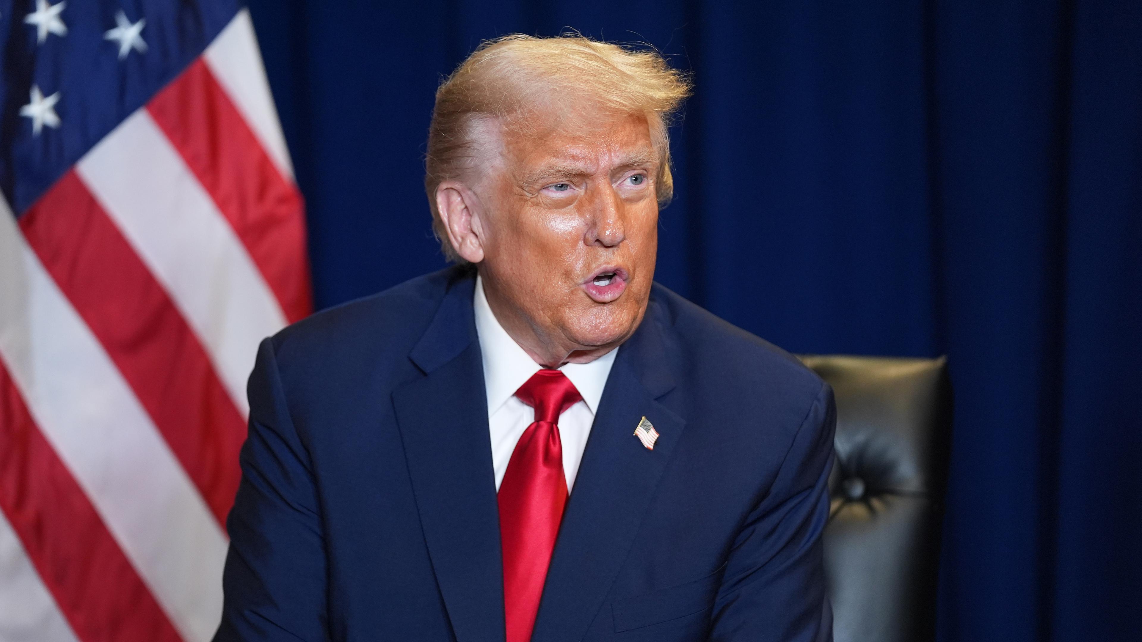 Donald Trump am 23.09.2025 in New York