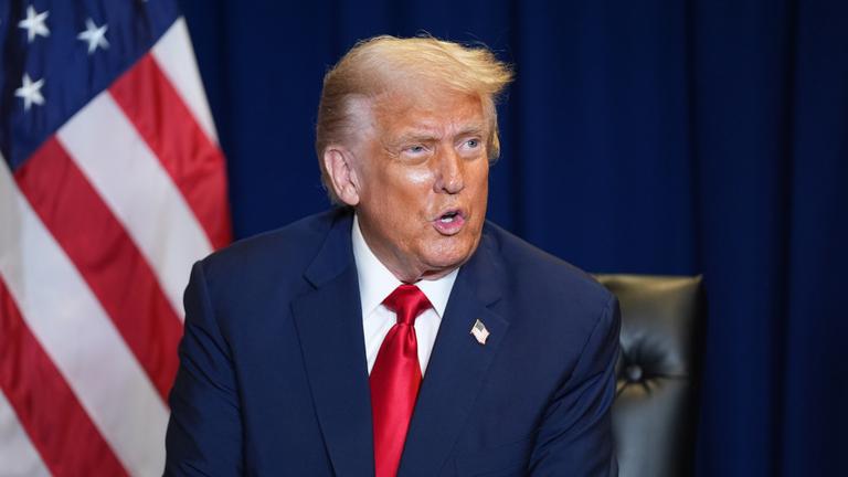 Donald Trump am 23.09.2025 in New York