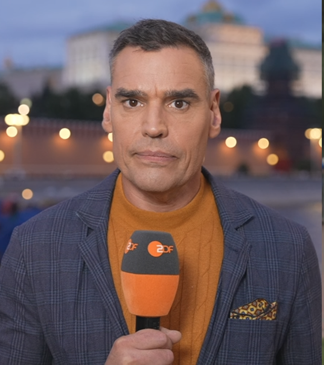 ZDF-Korrespondenten Claudia Bates und Armin Coerper bei ZDFheute Live