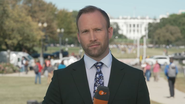 ZDF-Korrespondent David Sauer