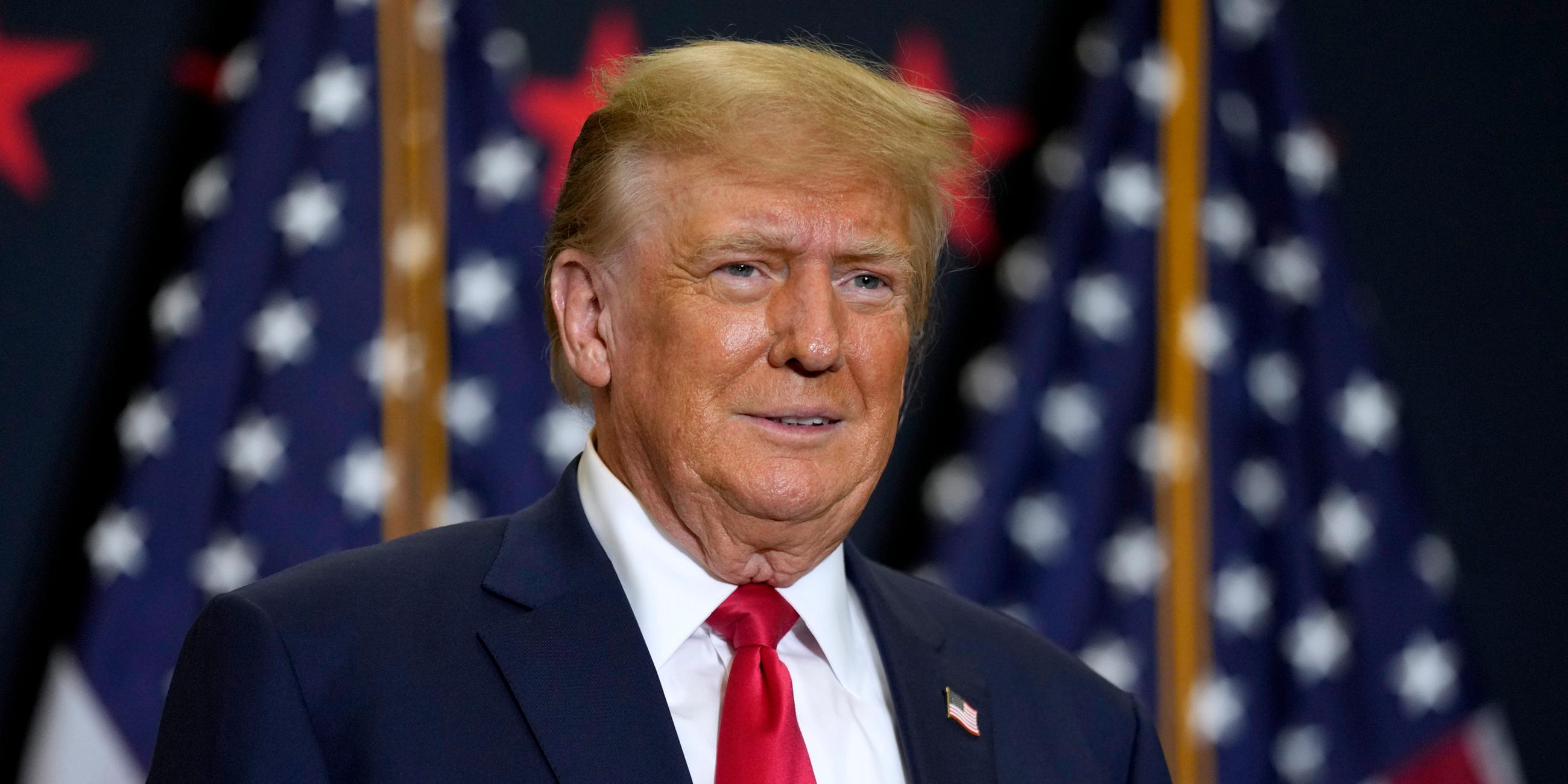 Ex-US-Präsident Trump (Archivbild)