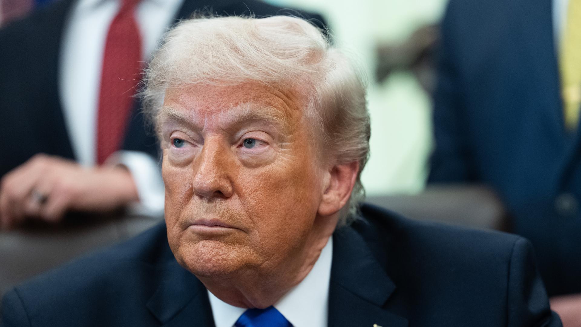 US-Präsident Trump im Oval Office