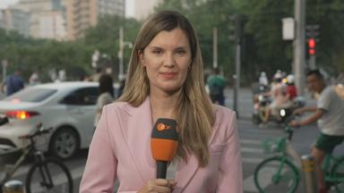 ZDF-Korrespondentin Elisabeth Schmidt in Peking