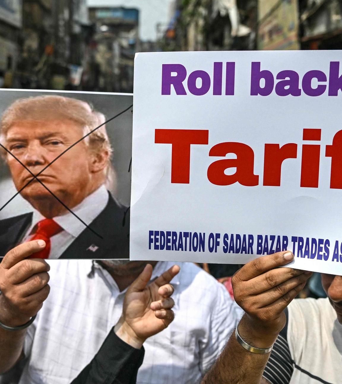 Trump Zölle Protest