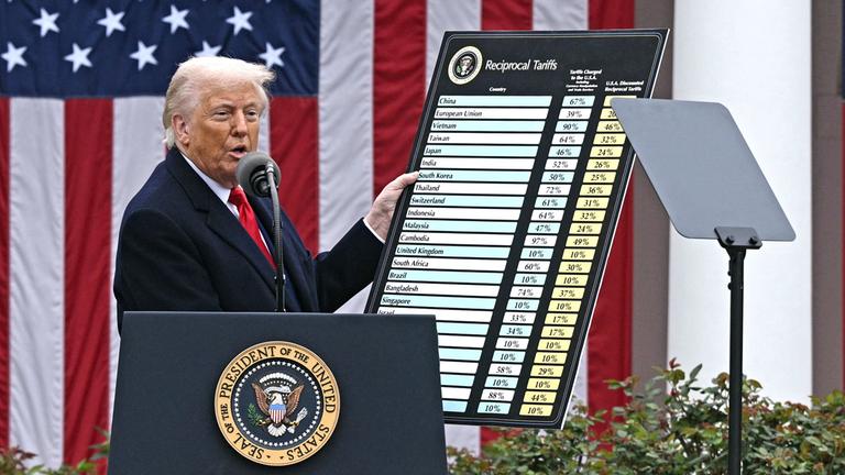 Trump hat am Mittwoch neue Zölle für Handelspartner weltweit angekündigt.