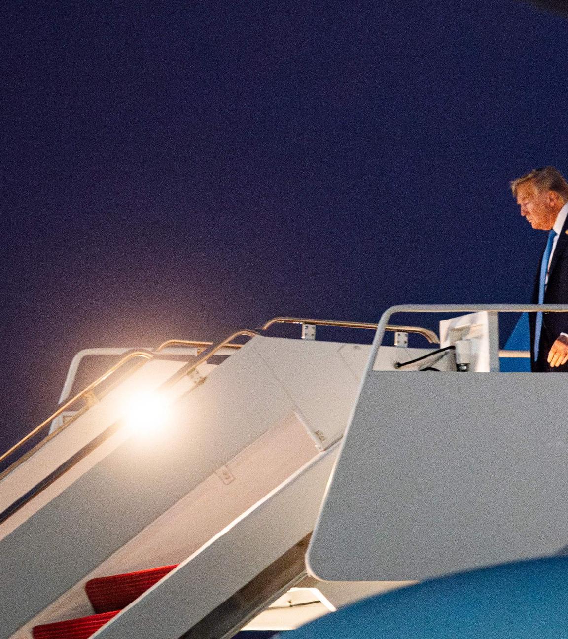 US-Präsident Trump zurück in Washington nachdem er den G7-Gipfel vorzeitig verlassen hat