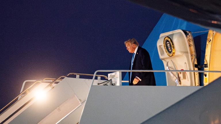 US-Präsident Trump zurück in Washington nachdem er den G7-Gipfel vorzeitig verlassen hat