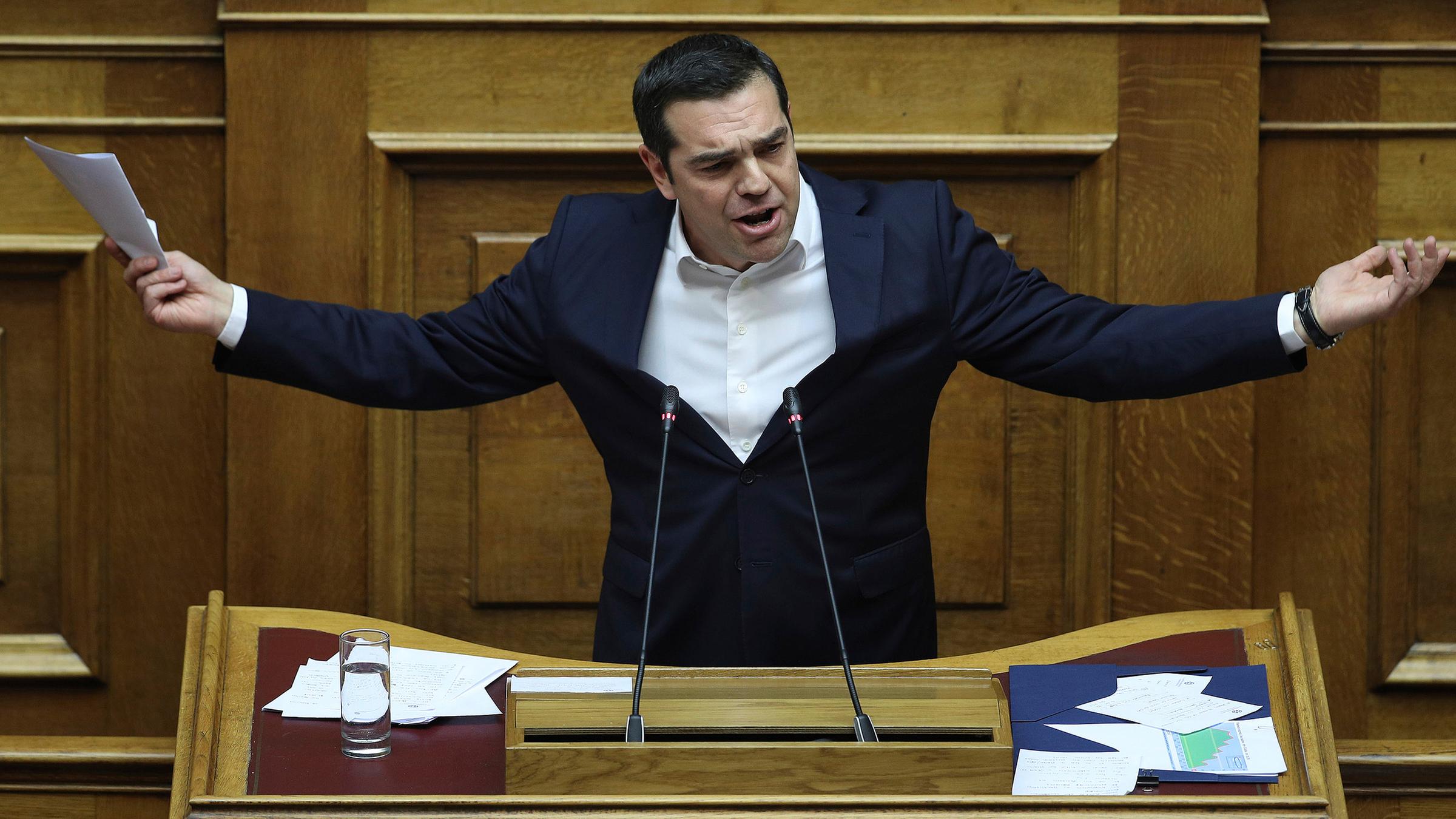 Griechischer Ministerpräsident Alexis Tsipras