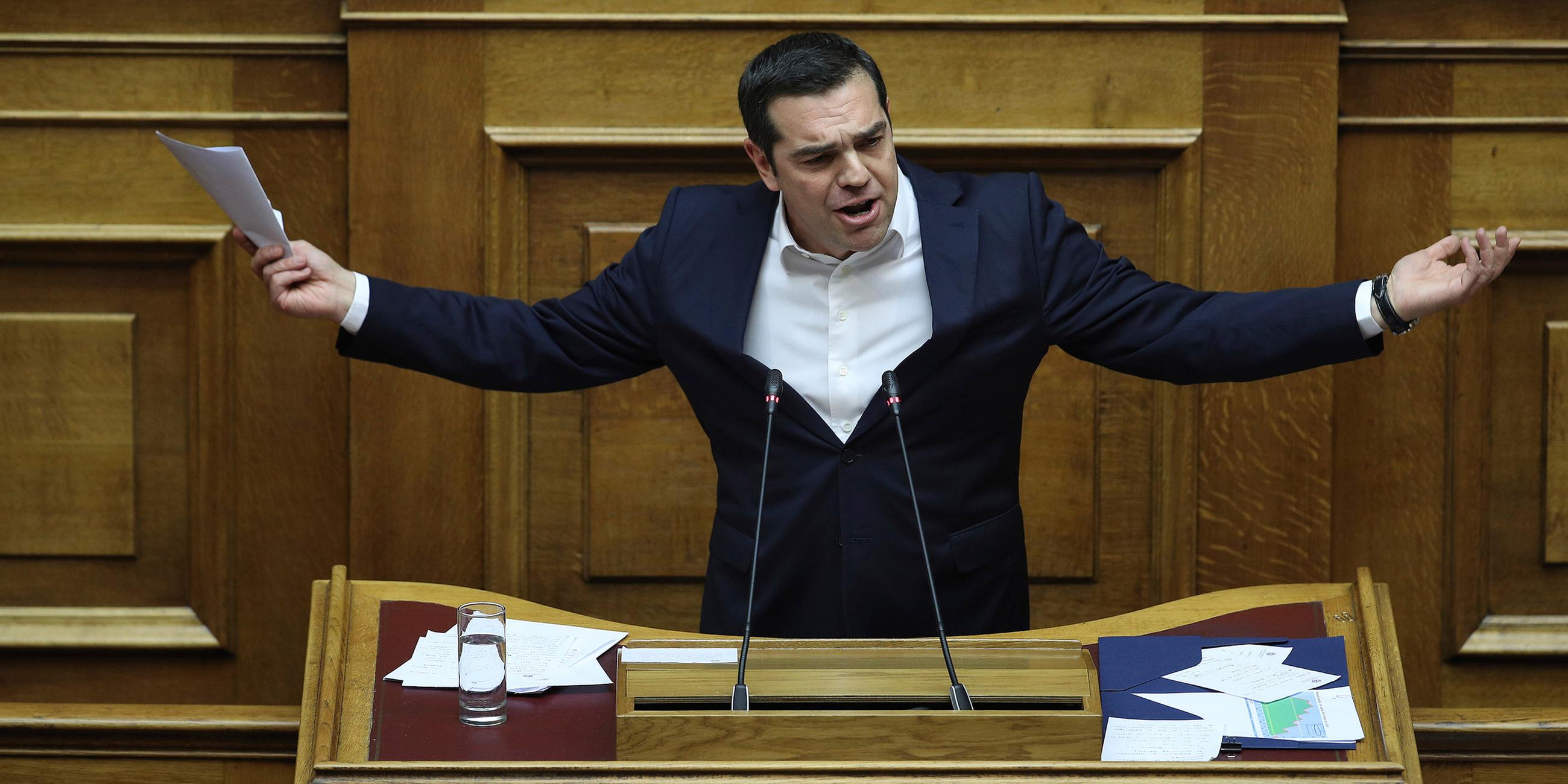 Griechischer Ministerpräsident Alexis Tsipras