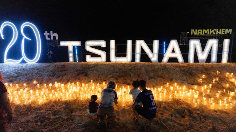 Zerstörung nach Seebeben