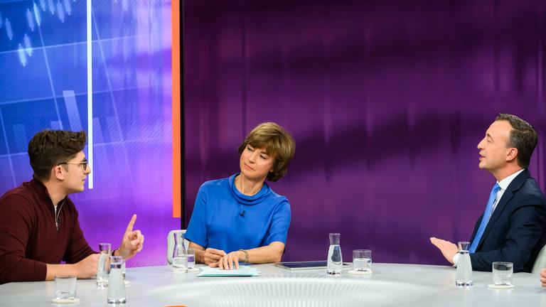 Philipp Türmer und Paul Ziemiak im Schlagabtausch bei Maybrit Illner