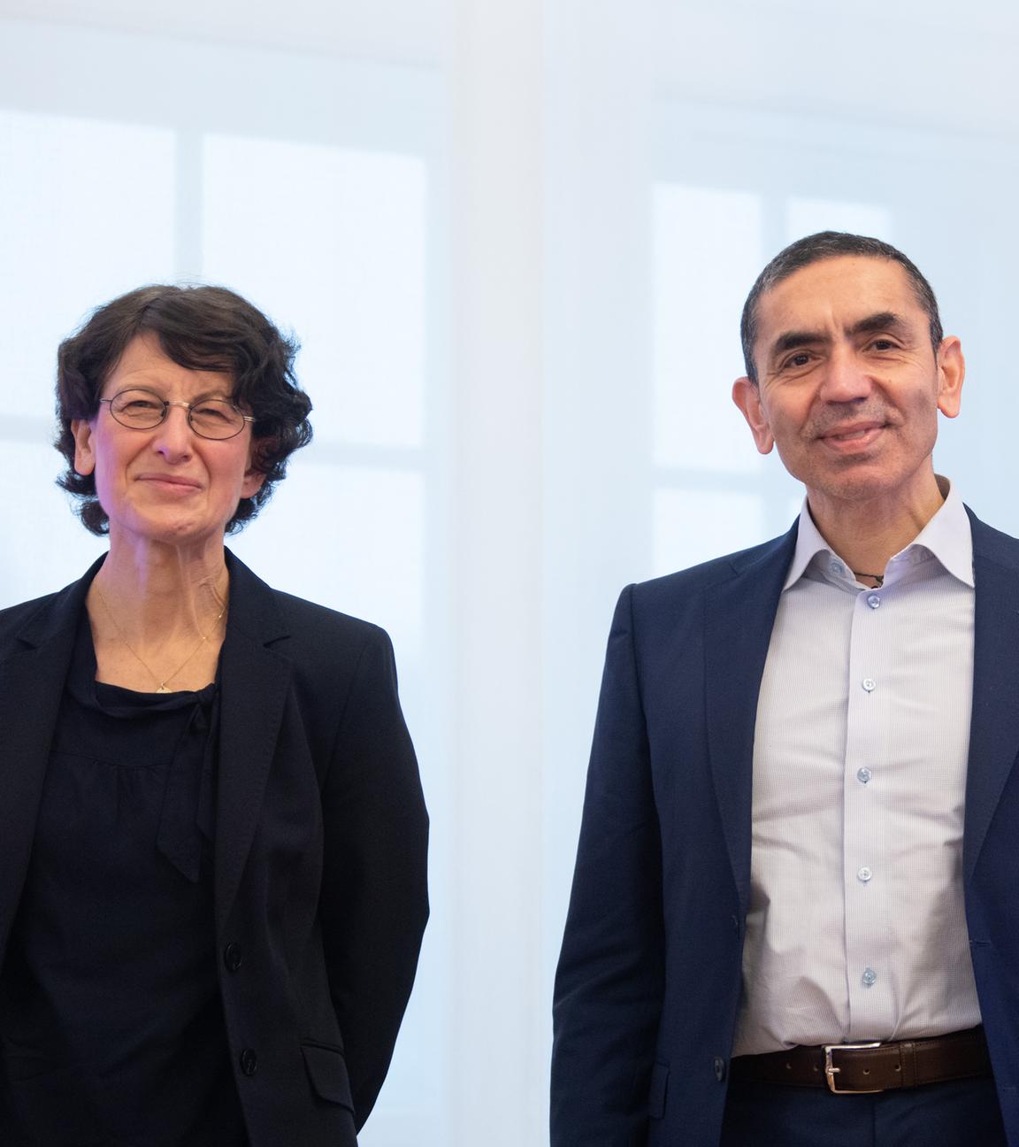 Özlem Türeci und Ugur Sahin