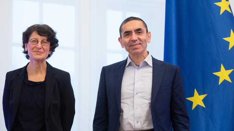 Özlem Türeci und Ugur Sahin