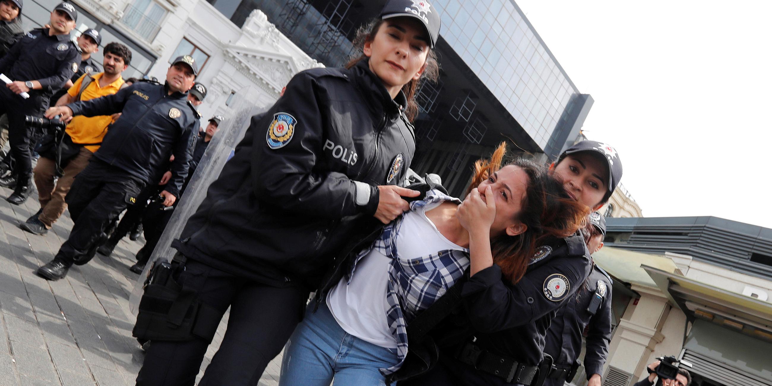 1. Mai-Demos: Türkei
