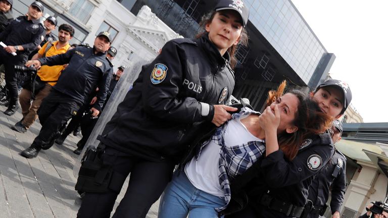 1. Mai-Demos: Türkei