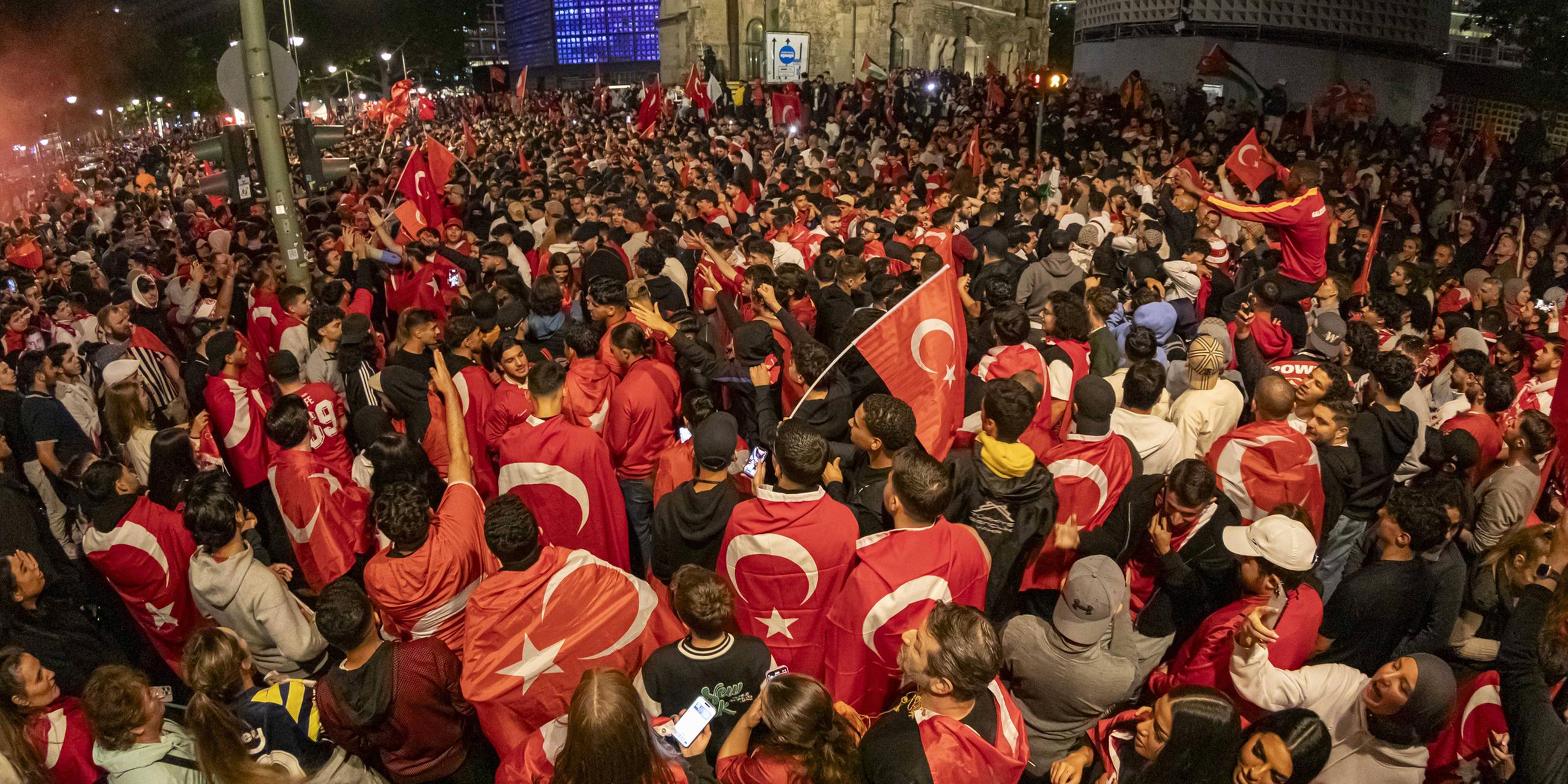 Türkische Fußballfans