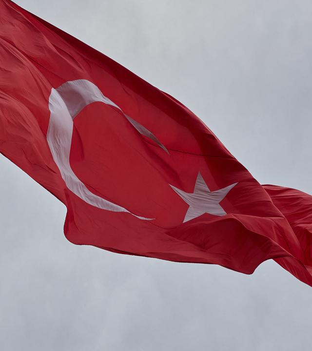 Die türkische Nationalflagge