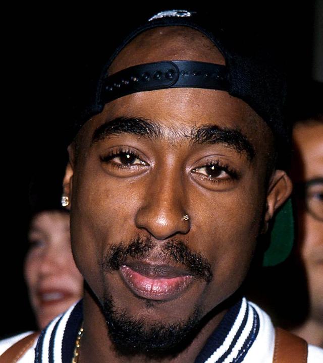 Rapper Tupac Shakur.