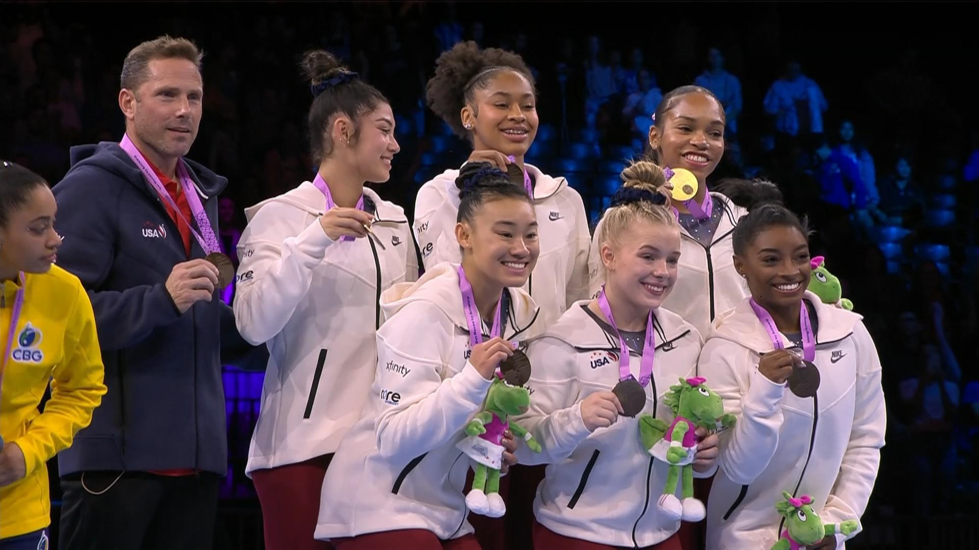 Turn-WM: Biles erfolgreichste Turnerin