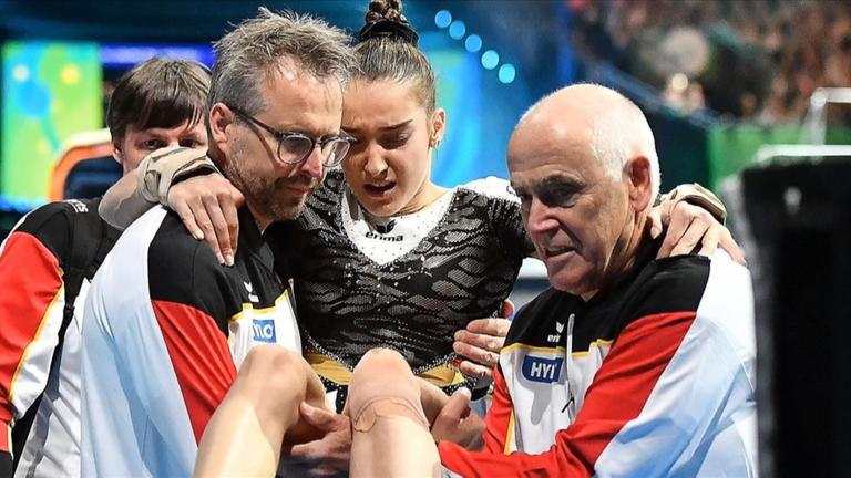 Schreckmoment bei der Turn-EM 