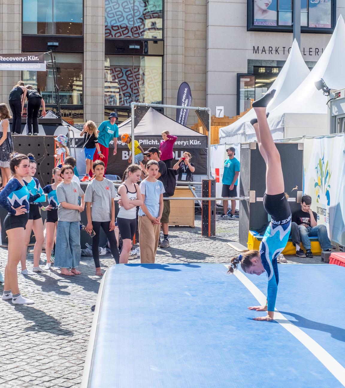Teilnehmende beim Turnfest Leipzig 2025
