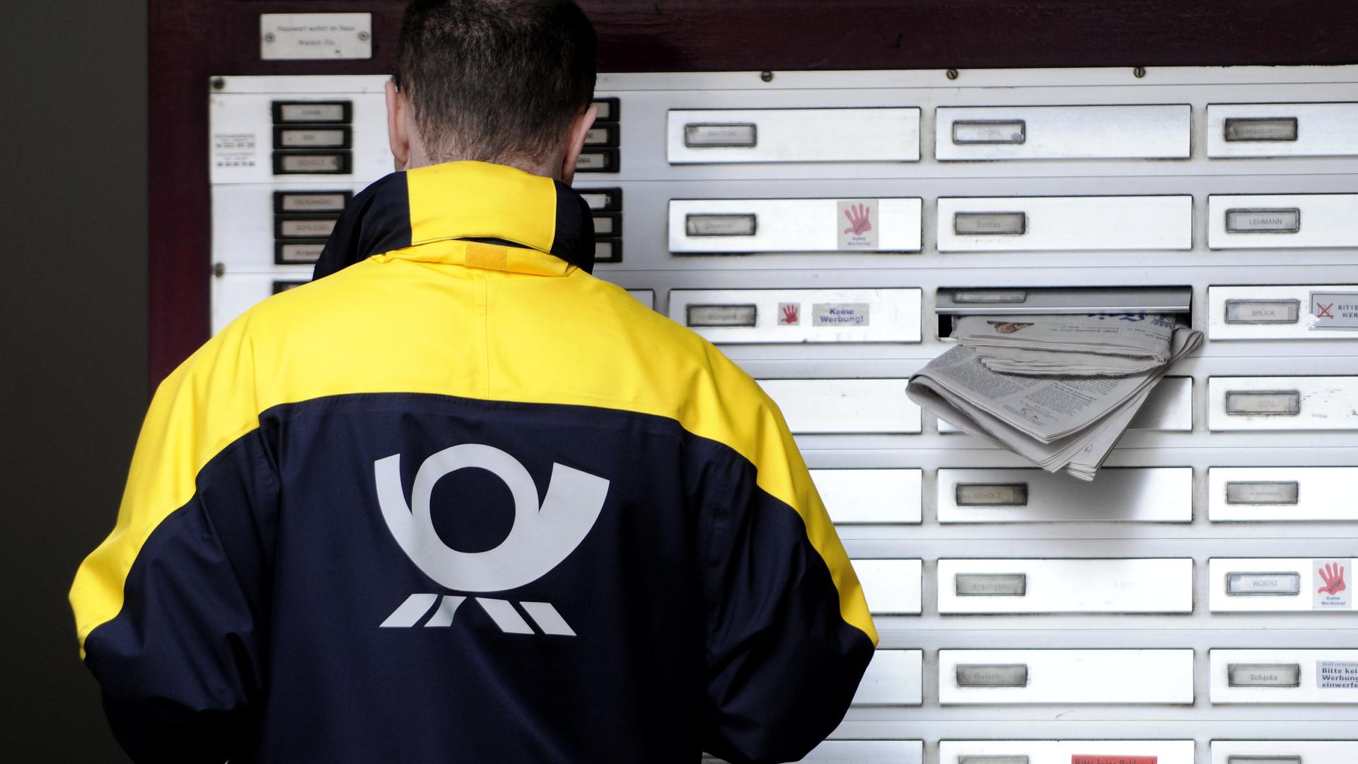 Typical: Briefzustellung