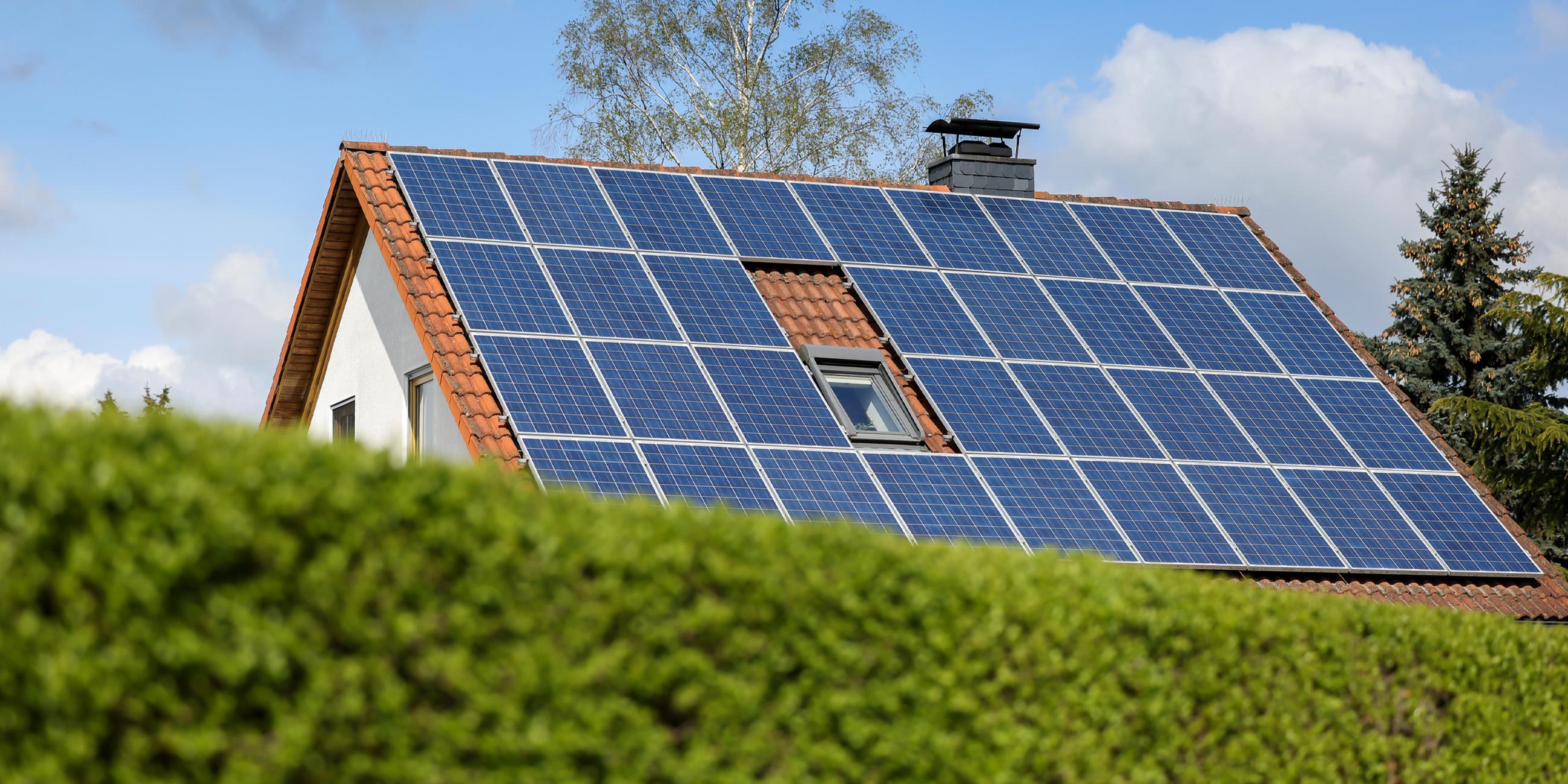 Typical: Einfamilienhaus, Photovoltaikanlage