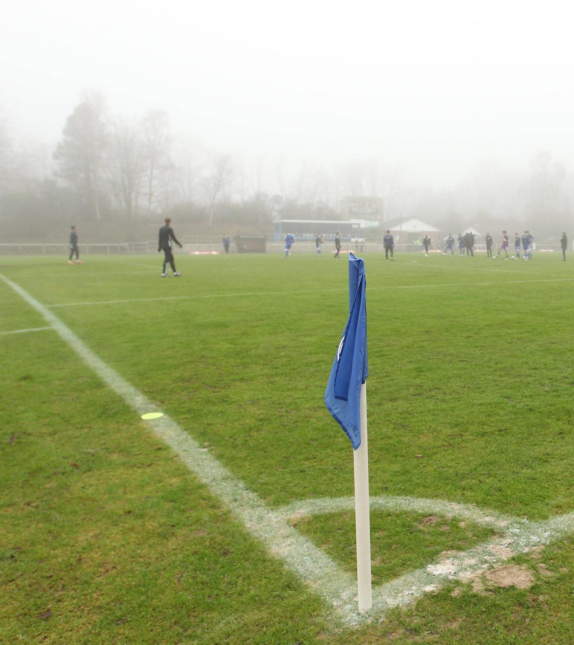 Typical: Fußballplatz