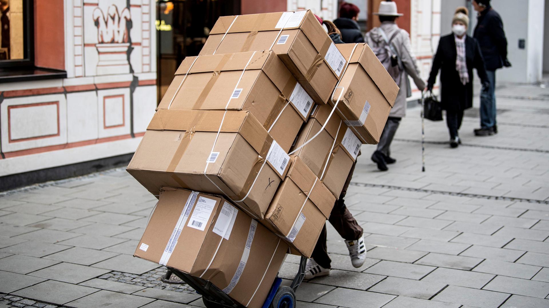 Typical: Paketzustellung