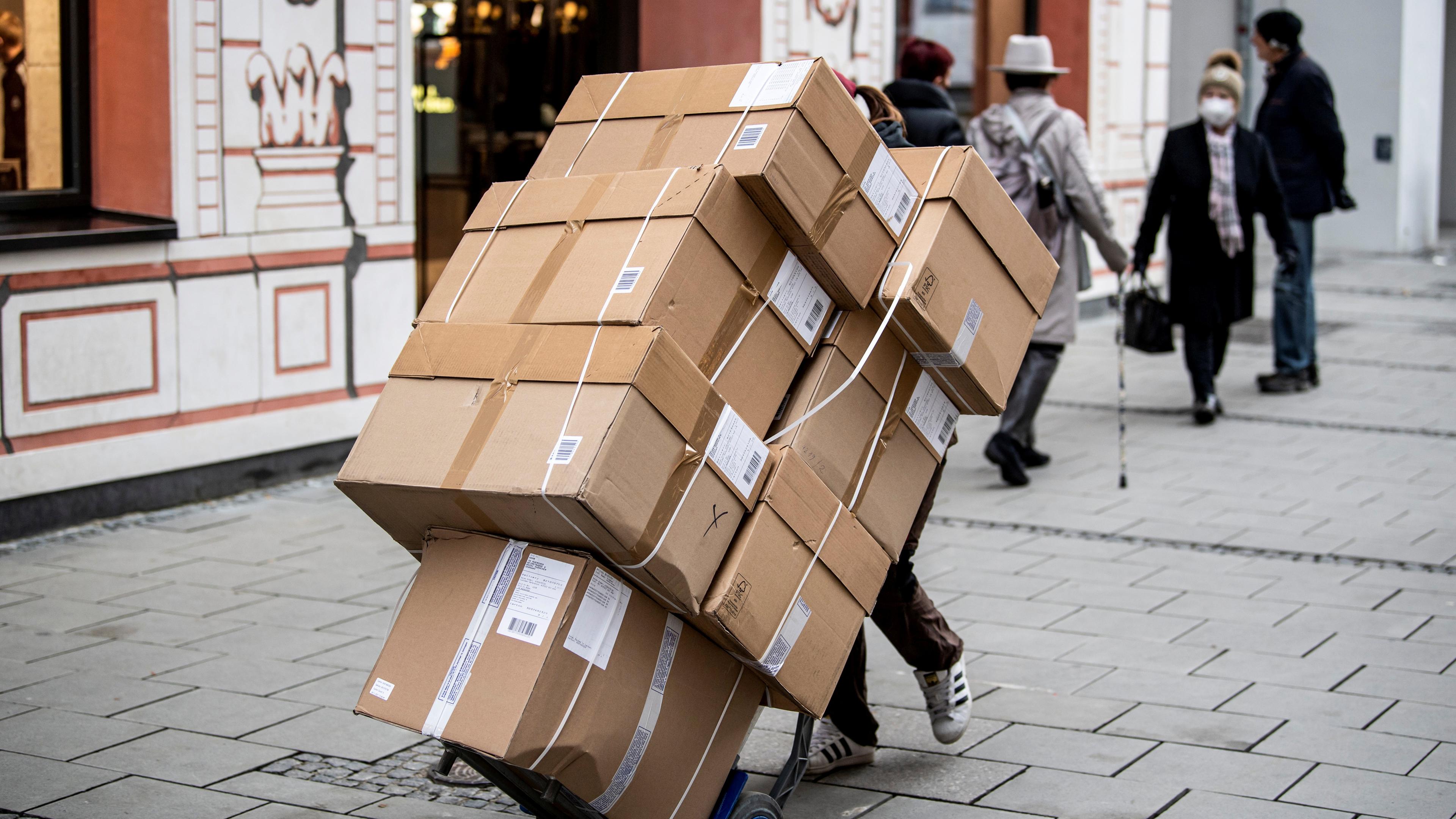 Typical: Paketzustellung
