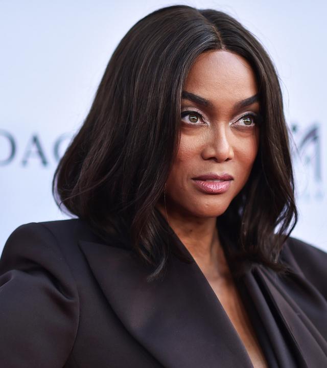 Topmodel Tyra Banks bei einer öffentlichen Veranstaltung.