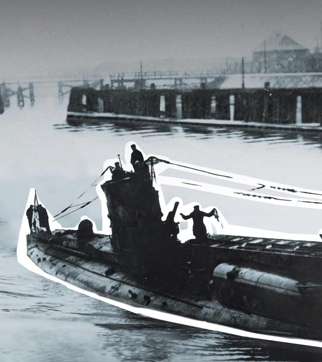 U-Boot im Hafen