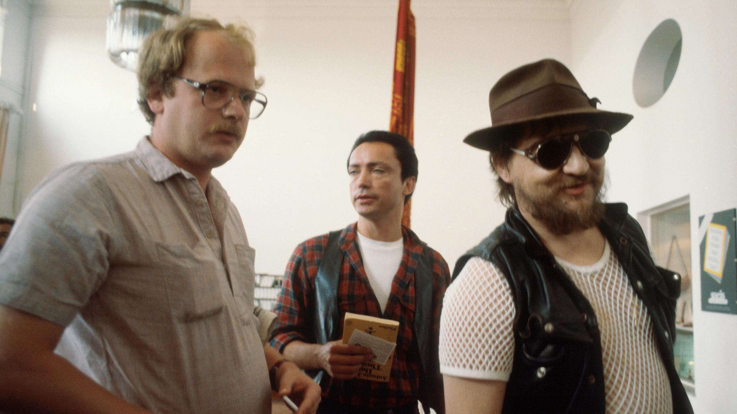 Udo Kier und Rainer Werner Fassbinder (rechts) 1979 in Venedig.