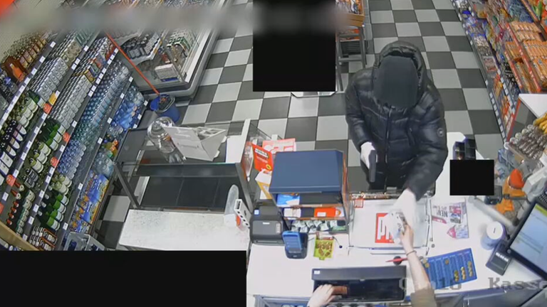 Blitz-Überfall an Tanstelle in Herne