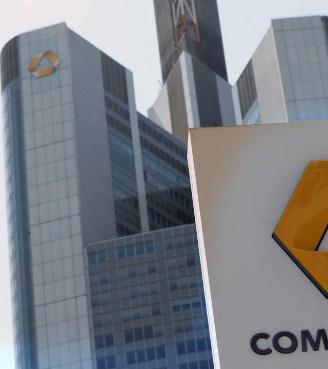 Der Turm der Commerzbank in Frankfurt