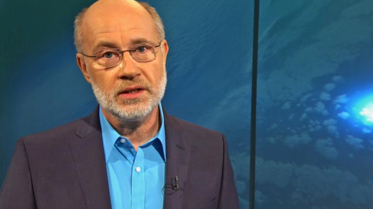 Professor Harald Lesch im Studio