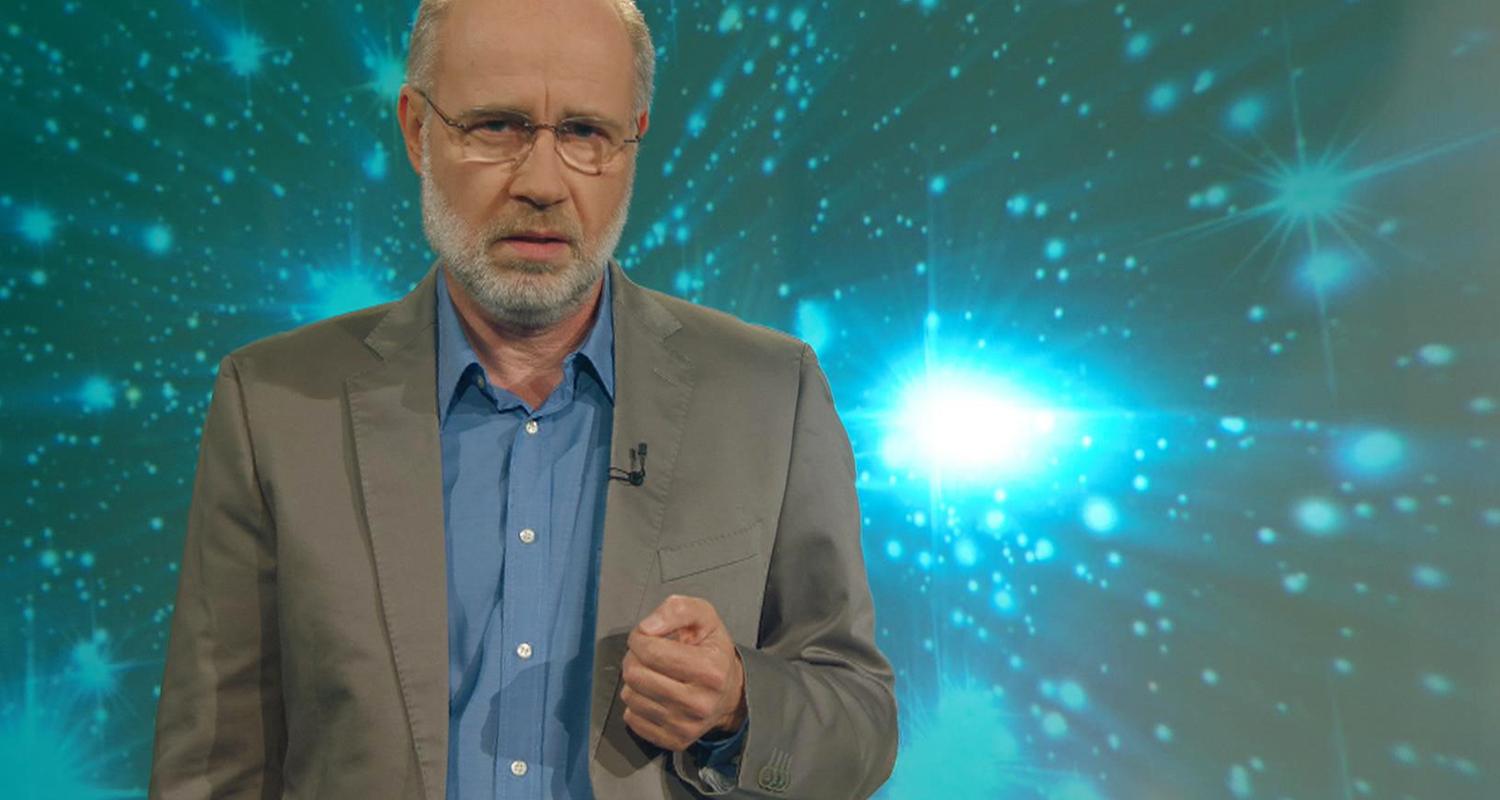 Professor Harald Lesch im Studio