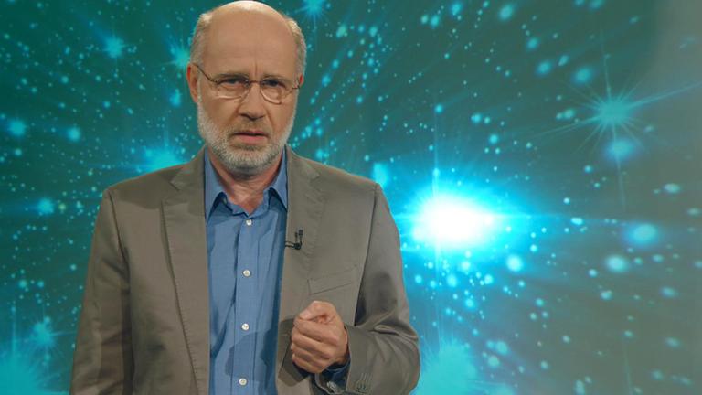 Professor Harald Lesch im Studio