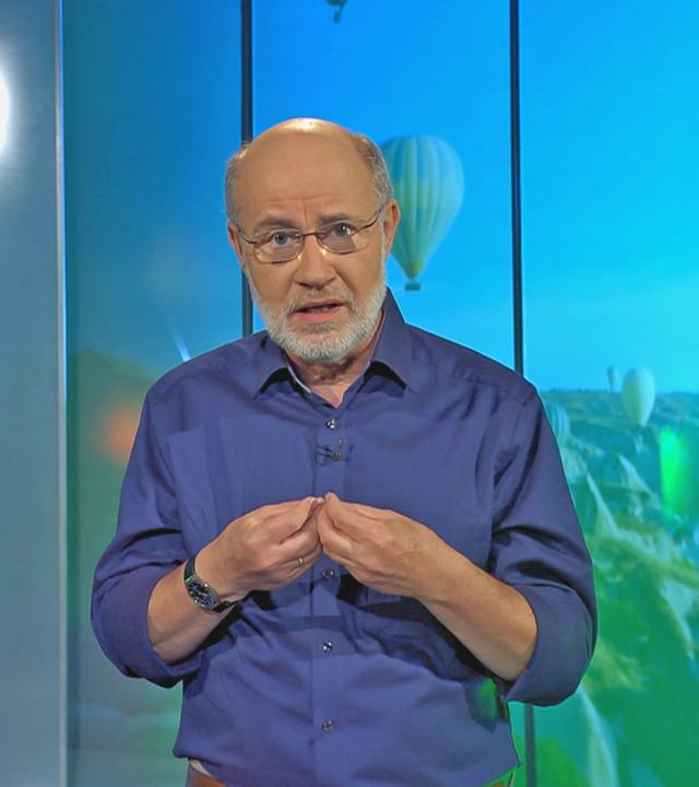 Harald Lesch im Studio