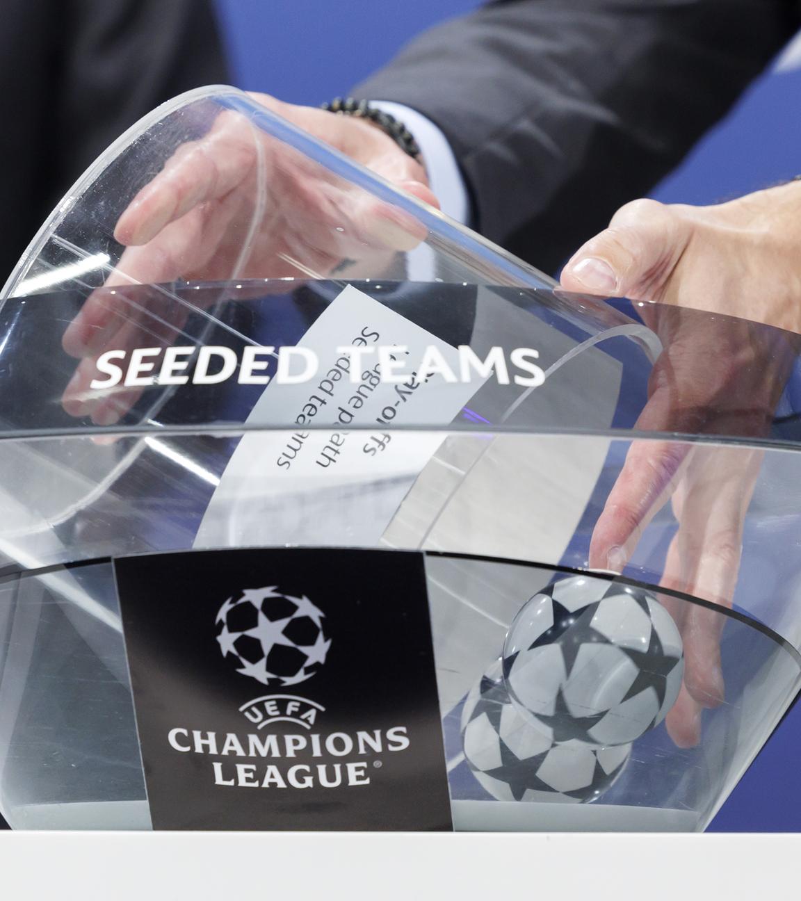 Auslosung der UEFA Champions League Qualifikation in Nyon