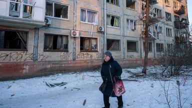 Aftermath of overnight missile and drone strikes across Ukraine